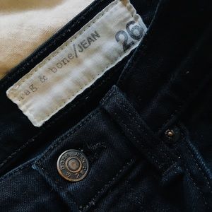 RAG & BONE Black Skinny Jeans